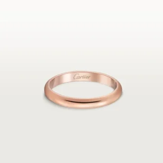 1895 Alyans – Pembe Altın – Cartier