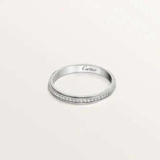 Cartier D’amour Alyans – Platin, Pırlanta – Cartier