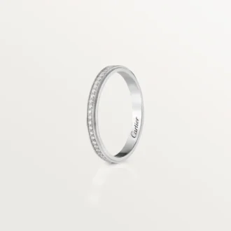 Cartier D’amour Alyans – Platin, Pırlanta – Cartier