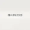 Cartier Destinee Alyans, 4,1 mm Genişlik, Paved