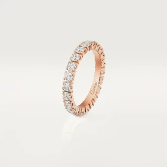 Cartier Destinee Alyans – Pembe Altın, Pırlanta – Cartier