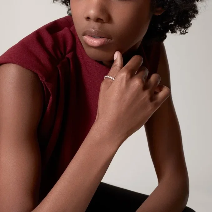 Cartier Destinee Alyans – Platin, Pırlanta – Cartier