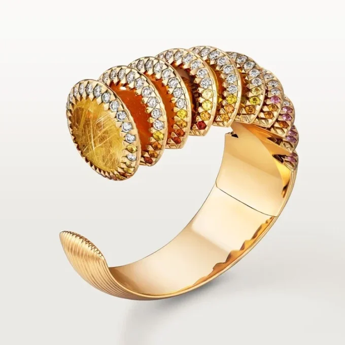 Cartier Libre Polymorph Bilezik, Kalsedon