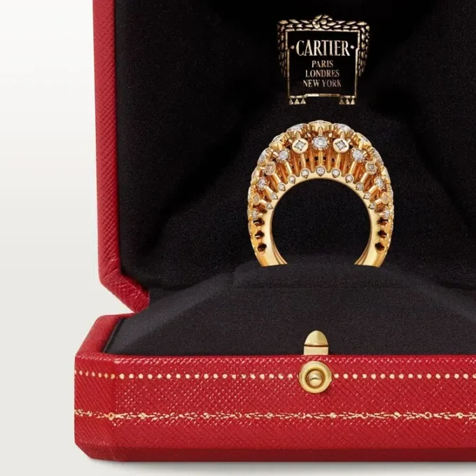 Cartier Libre Polymorph Yüzük, Dönüştürülebilir, Pırlantalar