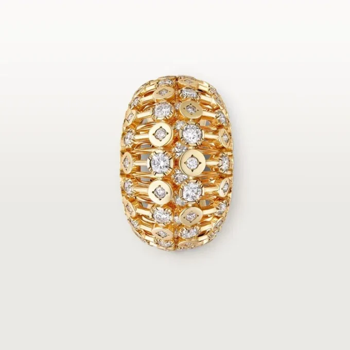 Cartier Libre Polymorph Yüzük, Dönüştürülebilir, Pırlantalar