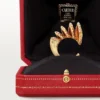 Cartier Libre Polymorph Yüzük, Kalsedon, Pırlantalar