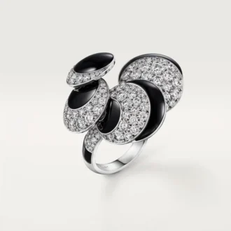 Cartier Libre Polymorph Yüzük, Oniks, Dönüştürülebilir