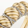 Cartier Libre Tressage Bilezik, Pırlantalar