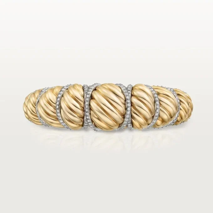 Cartier Libre Tressage Bilezik, Pırlantalar