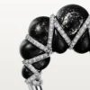 Cartier Libre Tressage Yüzük, Metaquartzite, Pırlantalar