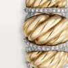Cartier Libre Tressage Yüzük, Pırlanta