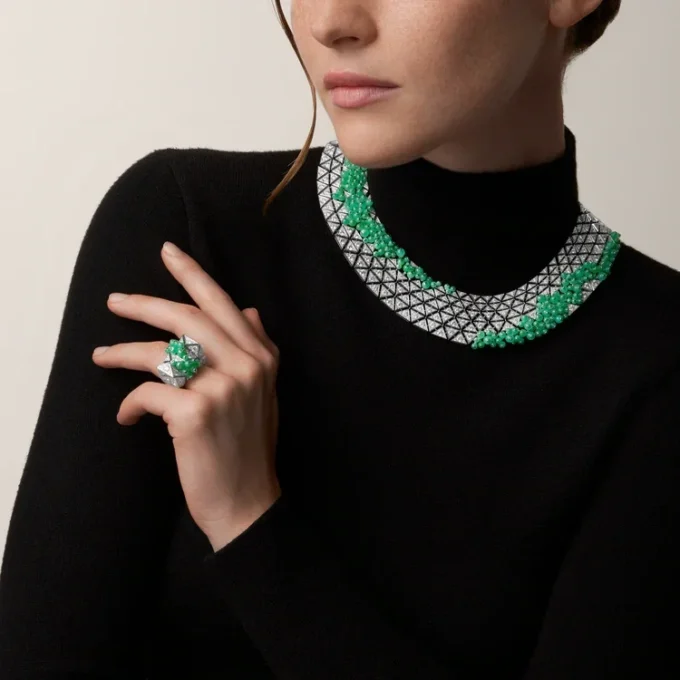 Cartier Libre Tuttitutti Yüzük, Krizopraz