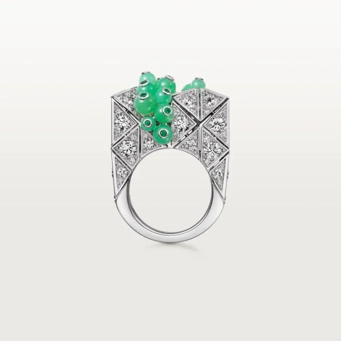 Cartier Libre Tuttitutti Yüzük, Krizopraz