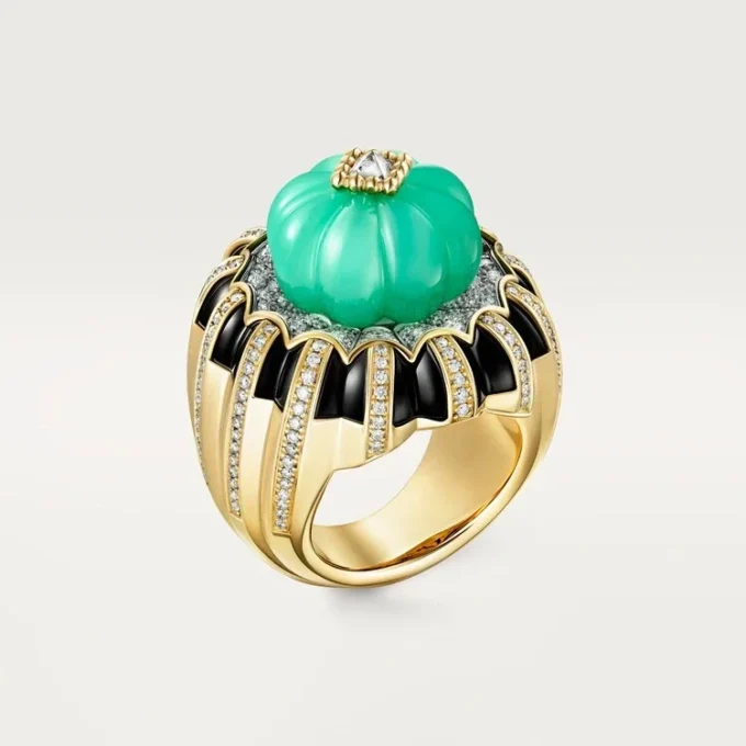 Cartier Libre Tuttitutti Yüzük, Krizopraz, Pırlanta Cartier Libre Tuttitutti Yüzük, Krizopraz, Pırlanta