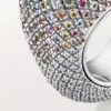 Cartier Libre Tuttitutti Yüzük, Umba Safirleri, Pırlantalar