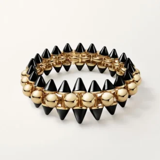 Clash De Cartier Bilezik, Esnek, Ekstra Büyük Model, Oniks