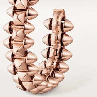 Clash De Cartier Halka Küpeler – Pembe Altın, Küçük | Cartier Us