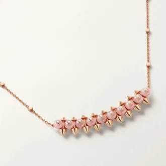 Clash De Cartier Kolye, Pembe Kalsedon