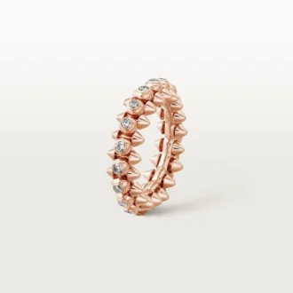 Clash De Cartier – Pembe Altın Pave Pırlanta Yüzük | Cartier Us