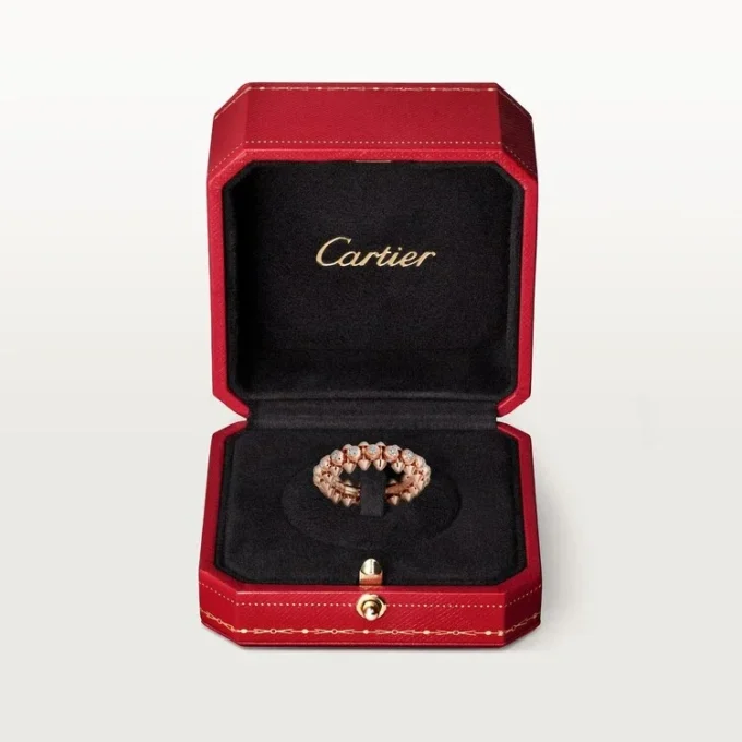 Clash De Cartier – Pembe Altın Pave Pırlanta Yüzük | Cartier Us