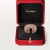 Clash De Cartier Yüzük, Çift Sıra, Paved