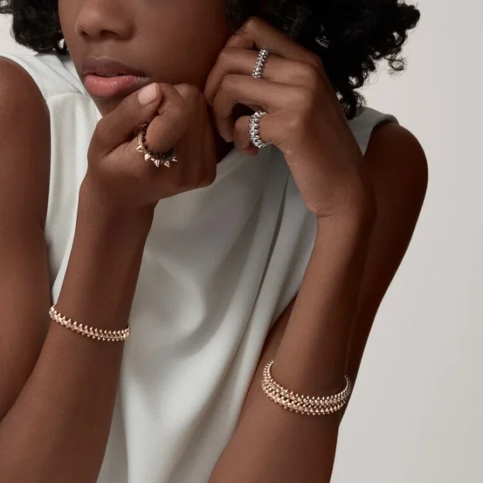 Clash De Cartier Yüzük Küçük Model – Beyaz Altın – Cartier