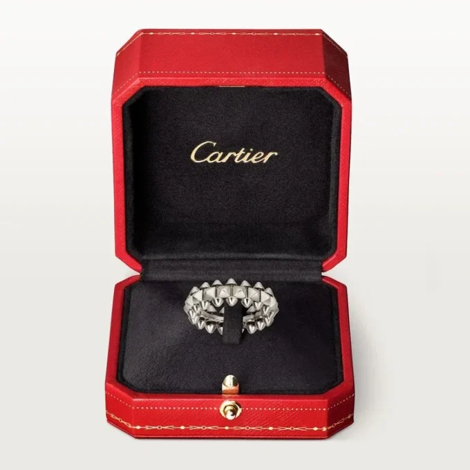 Clash De Cartier Yüzük Orta Model – Beyaz Altın – Cartier