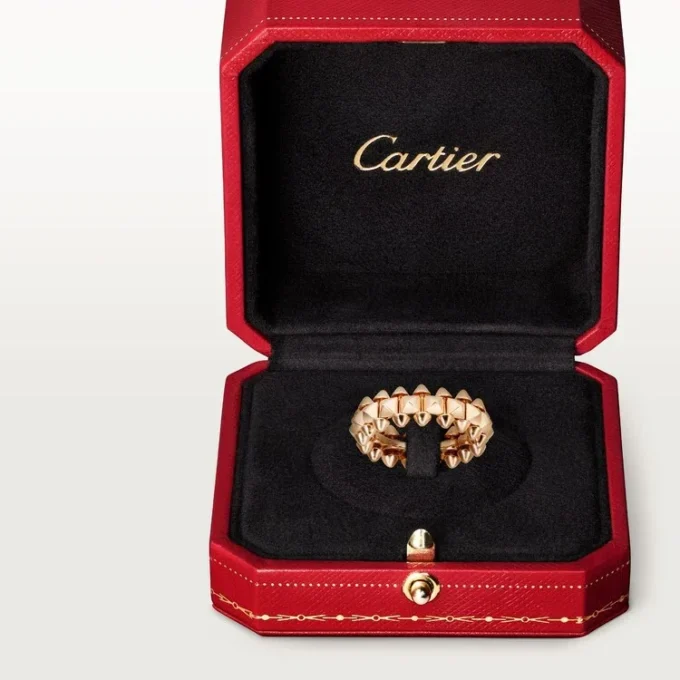 Clash De Cartier Yüzük Orta Model – Pembe Altın – Cartier