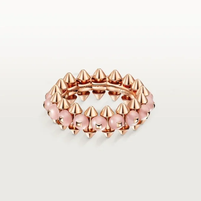 Clash De Cartier Yüzük, Pembe Kalsedon