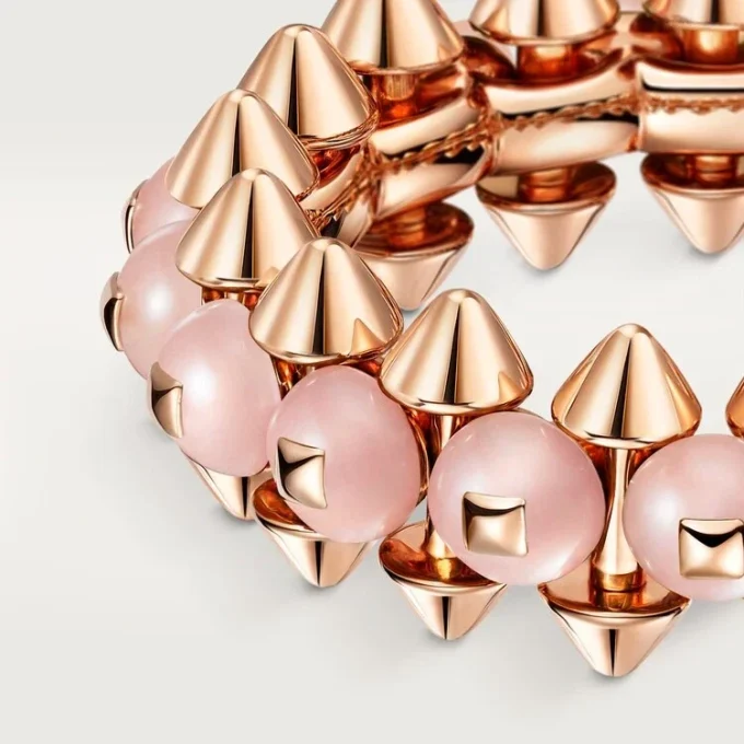 Clash De Cartier Yüzük, Pembe Kalsedon