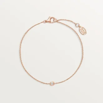 Diamants Legers Bilezik, Sm – Pembe Altın, Pırlanta – Cartier