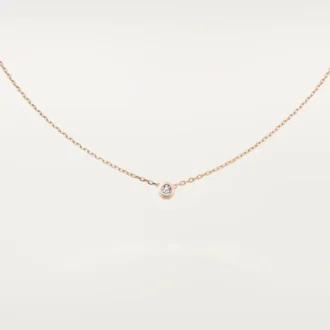 Diamants Legers Kolye, Lm – Pembe Altın, Pırlanta – Cartier