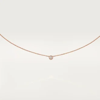 Diamants Legers Kolye Xs – Pembe Altın, Pırlanta – Cartier