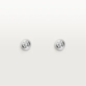 Diamants Legers Küpeler – Beyaz Altın, Pırlanta – Cartier