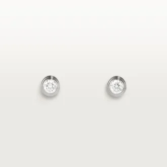 Diamants Legers Küpeler, Mm – Beyaz Altın, Pırlantalar – Cartier