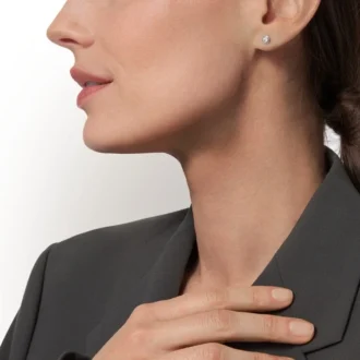 Diamants Legers Küpeler, Mm – Beyaz Altın, Pırlantalar – Cartier