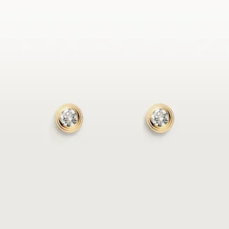 Diamants Legers Küpeler – Sarı Altın, Pırlanta – Cartier