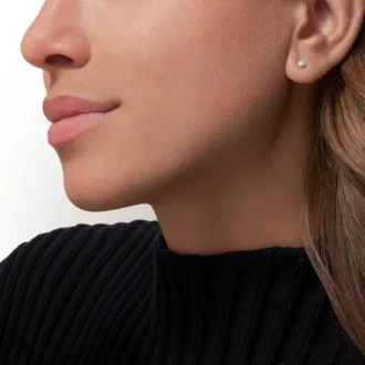Diamants Legers Küpeler Xs – Beyaz Altın, Pırlanta – Cartier