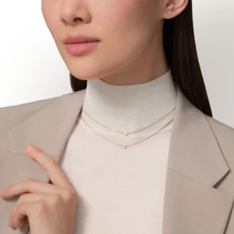 Diamants Legers Küpeler Xs – Sarı Altın, Pırlanta – Cartier
