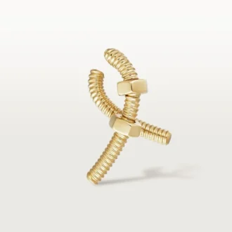 Ecrou De Cartier Sol Küpe – Sarı Altın – Cartier