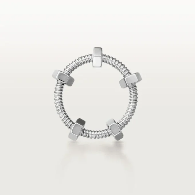 Ecrou De Cartier Yüzük – Beyaz Altın – Cartier