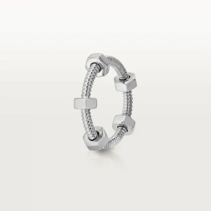 Ecrou De Cartier Yüzük – Beyaz Altın – Cartier