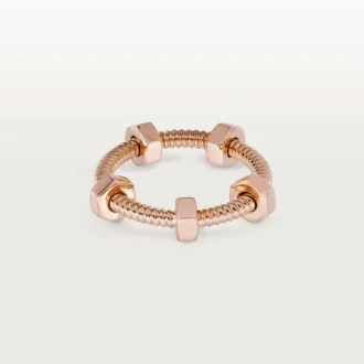 Ecrou De Cartier Yüzük – Pembe Altın – Cartier