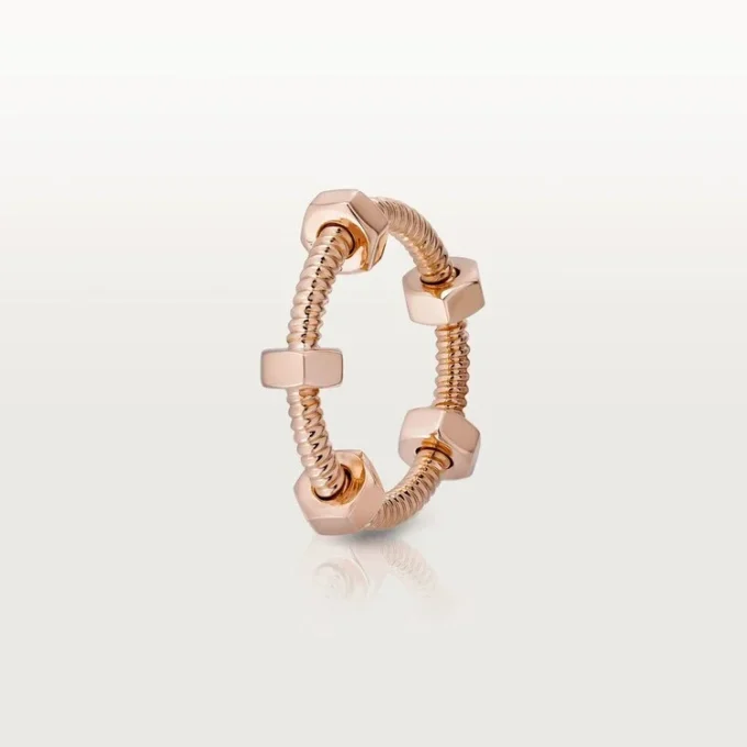 Ecrou De Cartier Yüzük – Pembe Altın – Cartier