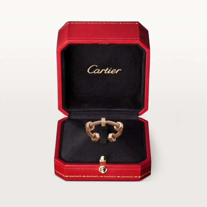 Ecrou De Cartier Yüzük – Pembe Altın – Cartier