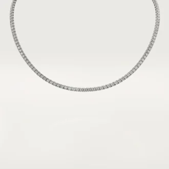 Essential Lines Kolye – Beyaz Altın, Pırlanta – Cartier