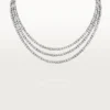 Essential Lines Kolye – Beyaz Altın, Pırlanta – Cartier