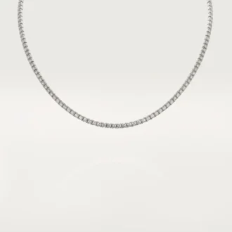 Essential Lines Kolye – Beyaz Altın, Pırlanta – Cartier