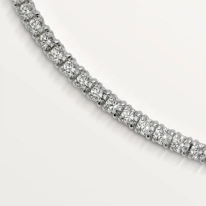 Essential Lines Kolye – Beyaz Altın, Pırlanta – Cartier