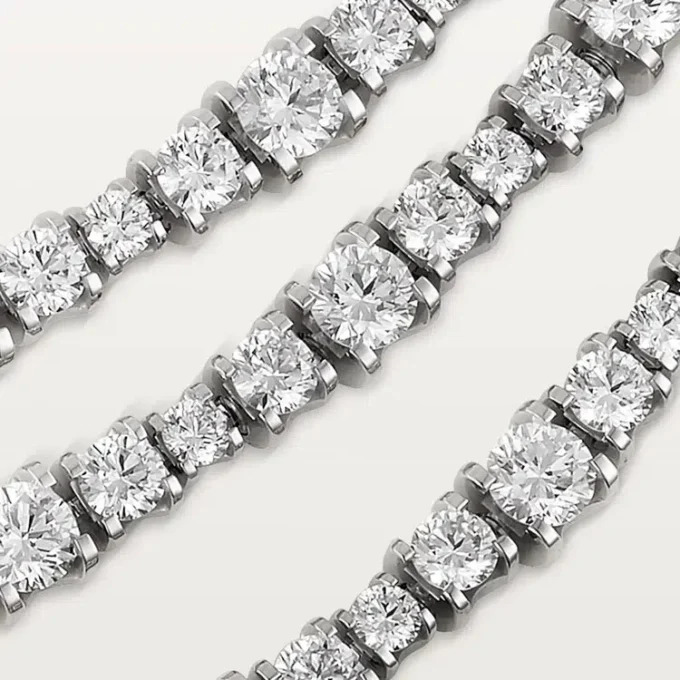 Essential Lines Kolye – Beyaz Altın, Pırlanta – Cartier